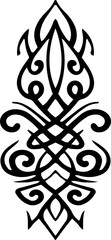 Poster - Ornamental decorative vintage design element.