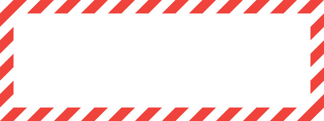 Poster - This image features a red and white striped border, creating a rectangular frame. The interior of the frame is a blank, white space, perfect for adding text or graphics.