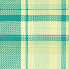 Poster - Elegant teal and cream plaid pattern.  Perfect for textile design, fashion, website backgrounds, or stationery.  The subtle color palette evokes a sense of calm and sophistication.