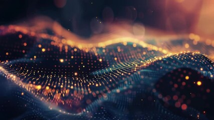 Poster - A detailed view of a computer screen with blurred surroundings, perfect for showcasing software or technology