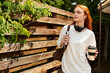 © Bliss - Enjoying a sunny stroll with coffee in hand while soaking up natures beauty