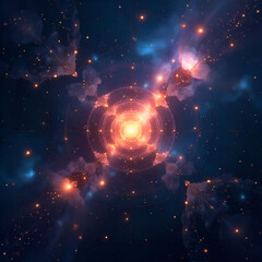 pattern with light scattering in all directions
