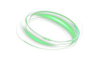 Aufkleber - PNG Glowing Green Light Swirl	tornado