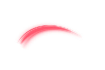 Aufkleber - Glowing Red Laser Speed Trail PNG with Motion Blur and City Light Streaks. Futuristic Energy Lines on Red Background for Modern Technology Art, Sci-Fi Design or Abstract Overlays