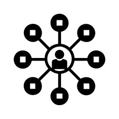 Poster - Explore network connections and social media marketing strategy for business growth online now