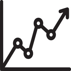 Poster - Understanding stock market trends: a visual guide to analyzing growth and investment opportunities today on transparent background