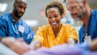 © Ryzhkov - Professional Healthcare Team Providing Swift Emergency Room Care Authentic Medical Staff Collaboration for Premium Hospital Marketing Content