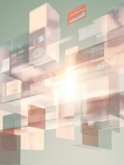 Poster - Quantum Analytics Dashboard with AI-Driven Market Data Visualizations and Predictive Charts for Cutting-Edge Business Intelligence and Transformation