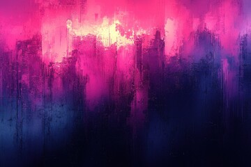 Poster - Abstract Textured Background in Pink and Blue Acrylic Style