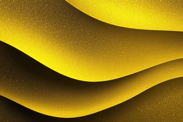 Wall Mural - Abstract golden waves background with sparkling light and shadow layers design