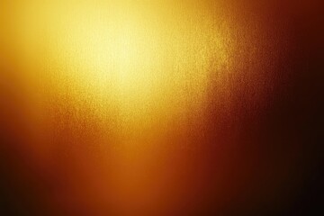 Wall Mural - Golden Shiny Texture Background with Gradient Effect and Grainy Surface