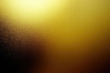 Wall Mural - Shiny Textured Gold Foil Surface Background with Gradient of Light to Dark Tone