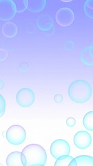 Poster - Abstract Bubble Background with Pastel Gradient