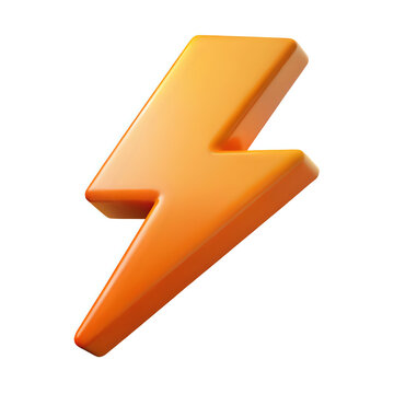 Vector Illustration yellow arrow sign cartoon 3d ,isolated on transparent white background