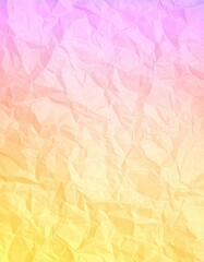 Poster - Pastel Crumpled Paper Texture Background
