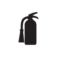Poster - Fire extinguisher icon isolated. simple vector icon on white background