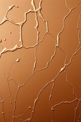 Poster - Bronze Networked Surface Showing Cracks and Branching with Smooth Texture