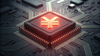 Poster - Digital Chip Representing Virtual Yuan in Advanced Circuitry Design