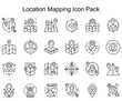 © DesignBy - Location Mapping Icon Pack
