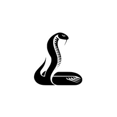 Poster - Silhouette pictogram set featuring various snake designs that represent danger and stealth in vector format