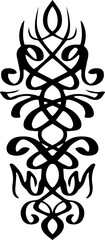 Poster - Abstract calligraphic vintage design element