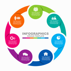 Poster - Infographic design template with place for your data. Vector illustration.