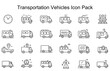 © DesignBy - Transportation Vehicles Icon Pack