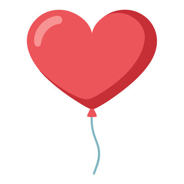Heart-shaped balloon  Icon Romantic Love Symbols, Hearts, Cupid, Gifts & Celebration Graphics