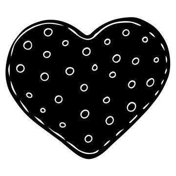 Heart-shaped cookie Icon Romantic Love Symbols, Hearts, Cupid, Gifts & Celebration Graphics