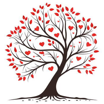 Love tree  Icon Romantic Love Symbols, Hearts, Cupid, Gifts & Celebration Graphics