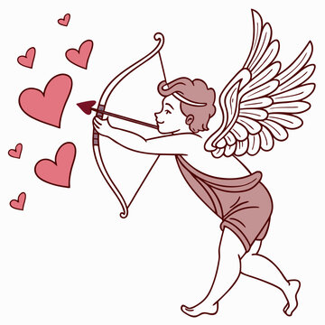 Cupid  Icon Romantic Love Symbols, Hearts, Cupid, Gifts & Celebration Graphics