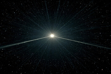 Wall Mural - gaze into the swirling cosmic gateway leading to the profound depths of the universe where mysteries