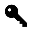 © Icons - Set of keys icon vector illustration