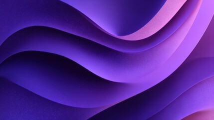 Poster - a purple abstract background with curves