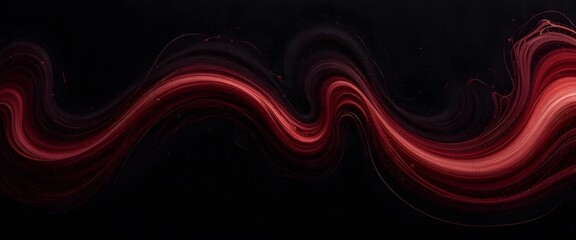 Poster - Abstract Swirl Background, A Grainy Texture With Dark To Light Tones, Red Highlights For Dynamic Movement. Visual Energy. Abstract Design Background.