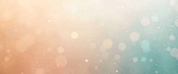 Poster - Warm Beige Peach Gradient Texture, A Soft Sparkle Background For Design Projects. Gentle Color Transition. Luminous Effect For Creative Applications. Elegant And Soothing Visual.