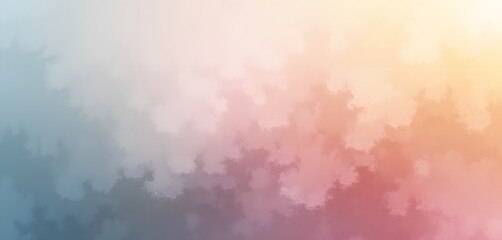Poster - Soft Gradient Texture, Pink And Yellow Hues. Subtle Grain Adds Depth. Warmth And Serenity Evoked. Beautiful Artistic Background.