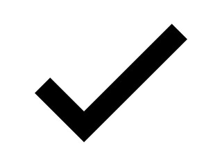 Poster - green check mark, check mark