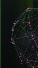 Poster - Animation of connections and light over server room