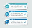 © andreyorb - Business infographic template with 3 options or steps