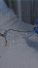 Poster - Animation of medical data processing over diverse doctor and patient in hospital