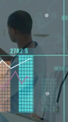 Poster - Animation of financial data processing over diverse doctors