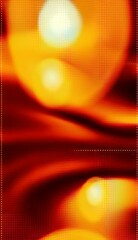 Leinwandbilder - Abstract artistic composition featuring dynamic movement of blurred orange and red lights with textured effect, creating a sense of energy and depth.