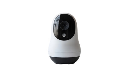 Poster - AI-powered security camera with face recognition,Transparent background, PNG file