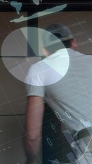 Leinwandbilder - Deliveryman unloading packages 4k