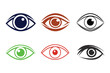 © halimagd75 - Human Eye Icon silhouette Vector Illustration