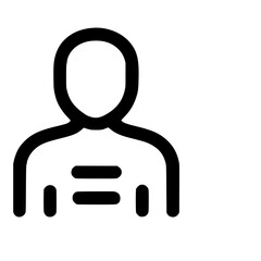 Poster - Minimalist Line Human Figure Symbol Sign Shape Icon Graphic Element
