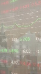 Poster - Animation of data processing over cityscape