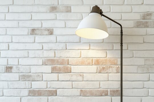 vibrant color picture of webinar word with lamp on the wall