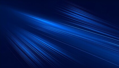 Poster - Abstract blue light streaks background.